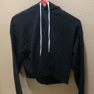 Cropped hoodie